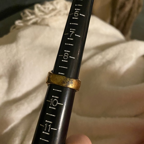 Vintage Jade 18k HGE Gold Ring - Picture 6 of 10